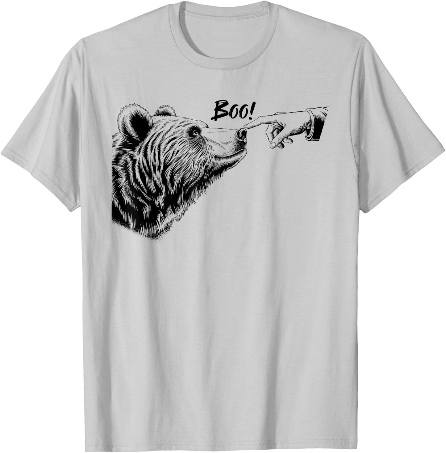 Funny Beer Lover Boop Bear Women Meme Bear Boop T-Shirt - T-Shirt | Ash