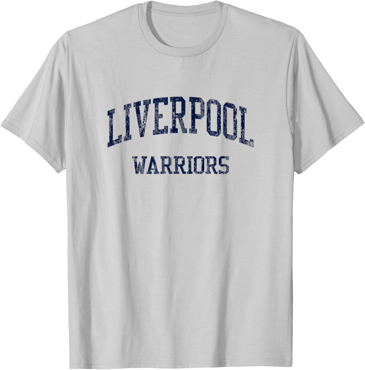 Liverpool High School HS Liverpool NY Vintage Sports T-Shirt - T-Shirt | Ash