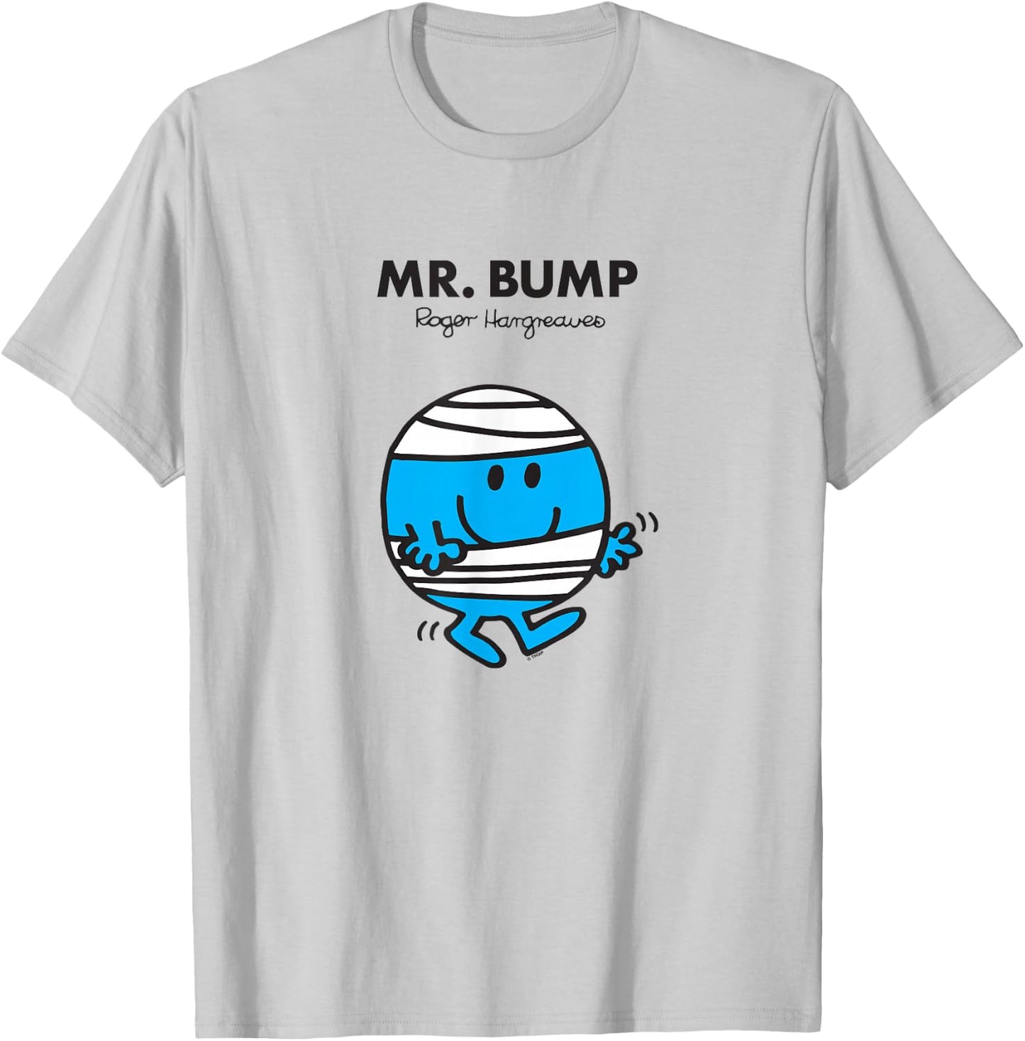 Mr. Men Mr. Bump T-Shirt - T-Shirt | Ash