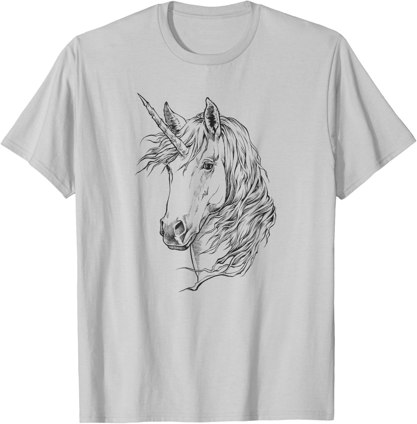 Unicorn T Shirt T-Shirt - T-Shirt | Ash