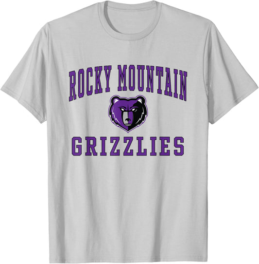 Rocky Mountain High School Grizzlies T-Shirt - T-Shirt | Ash