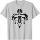 Rorschach Ink Blot Test T Shirt Cool Psychology Gift T-Shirt - T-Shirt | Ash