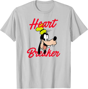 Disney - Goofy Heartbreaker T-Shirt - T-Shirt | Ash