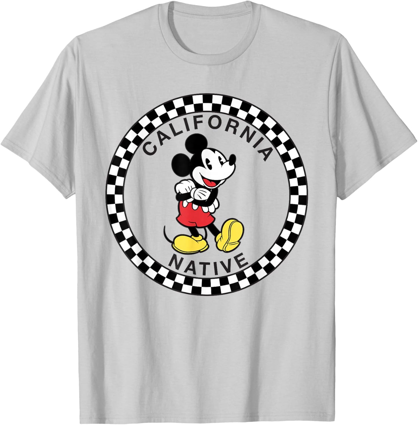 Disney - Mickey Mouse California Native T-Shirt - T-Shirt | Ash