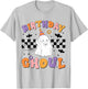 Halloween Birthday Ghoul Cute Ghost Birthday Toddler Girl T-Shirt - T-Shirt | Ash