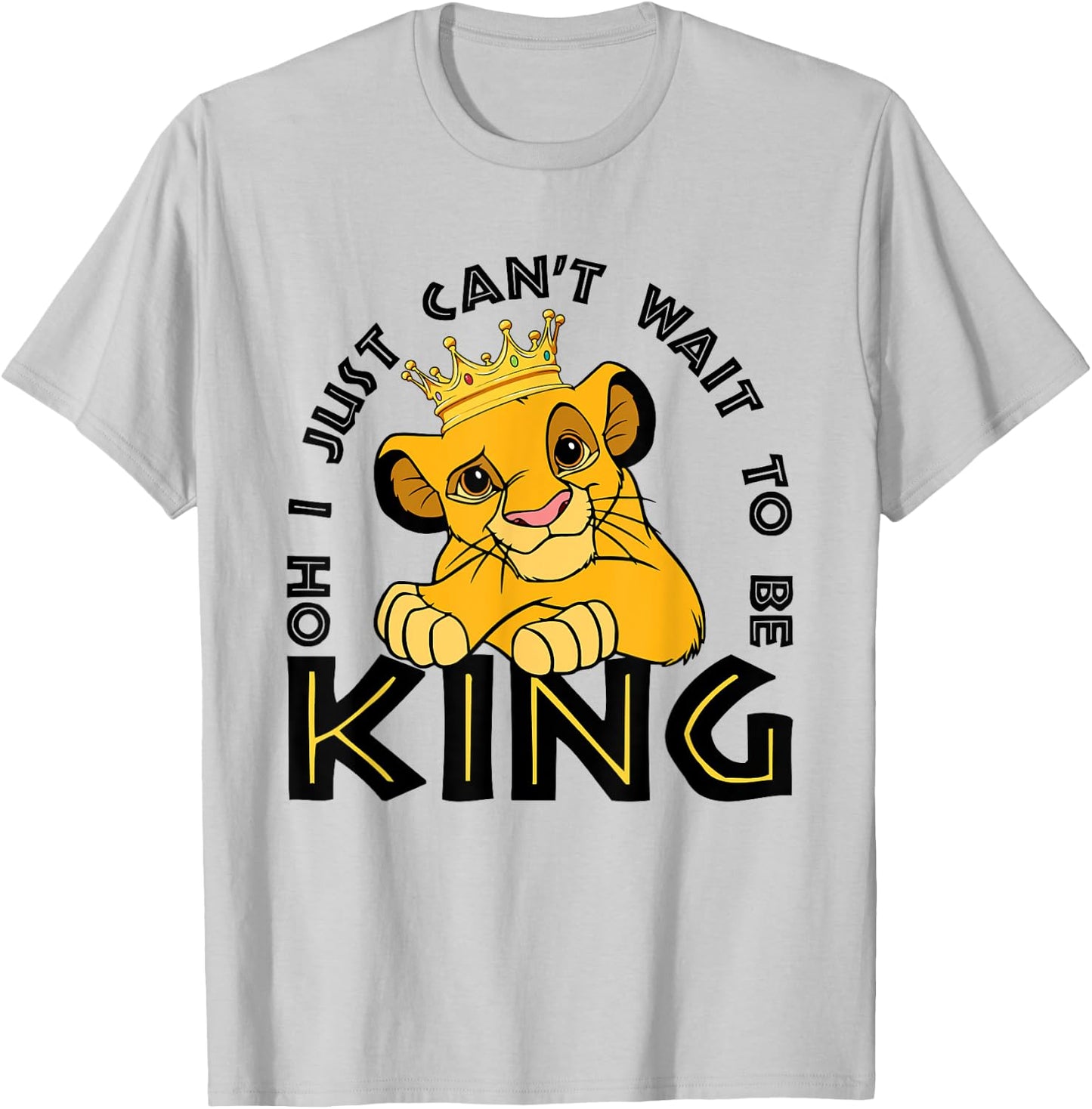 Oh I Just Can't Wait To Be King, Family Trip, Wild Trip Lion T-Shirt - T-Shirt | Ash