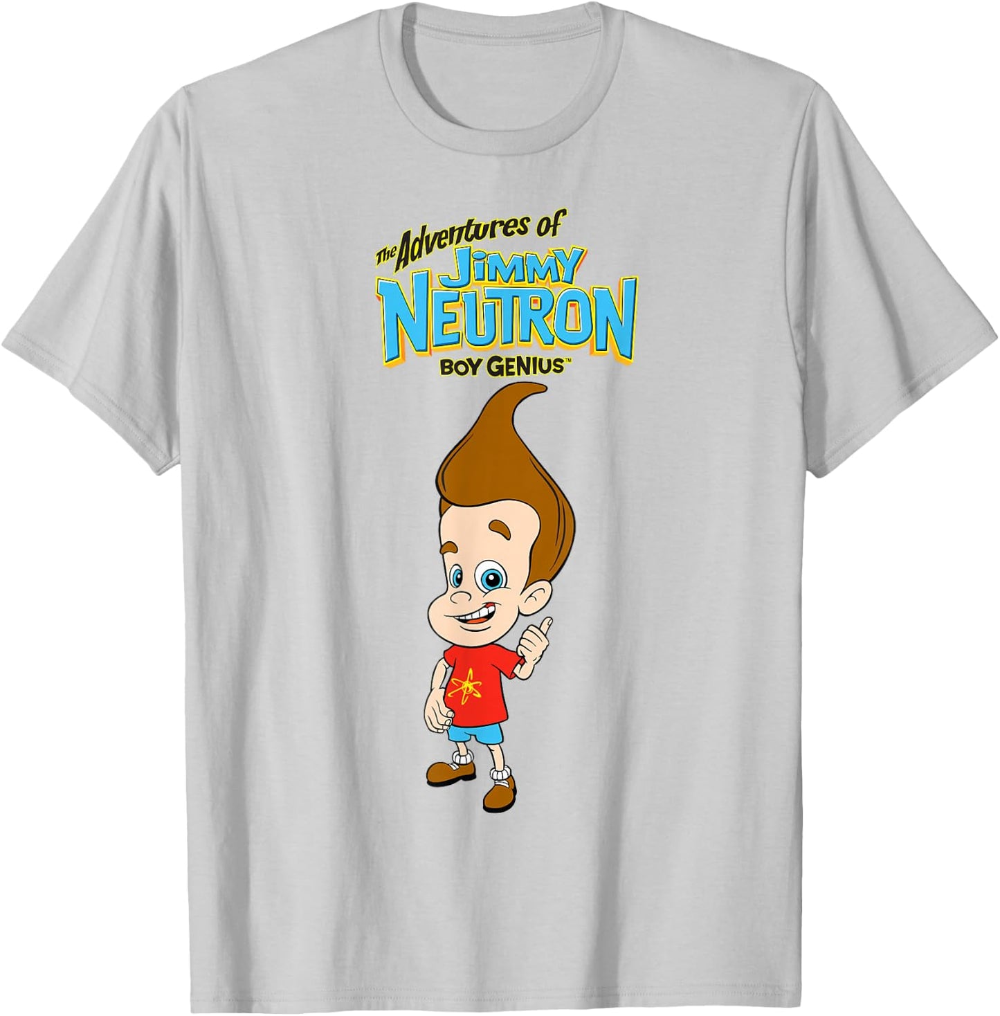 Nickelodeon The Adventures of Jimmy Neutron T-Shirt - T-Shirt | Ash