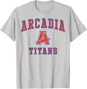 Arcadia High School Titans C1 T-Shirt - T-Shirt | Ash