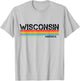 Wisconsin T-Shirt - T-Shirt | Ash