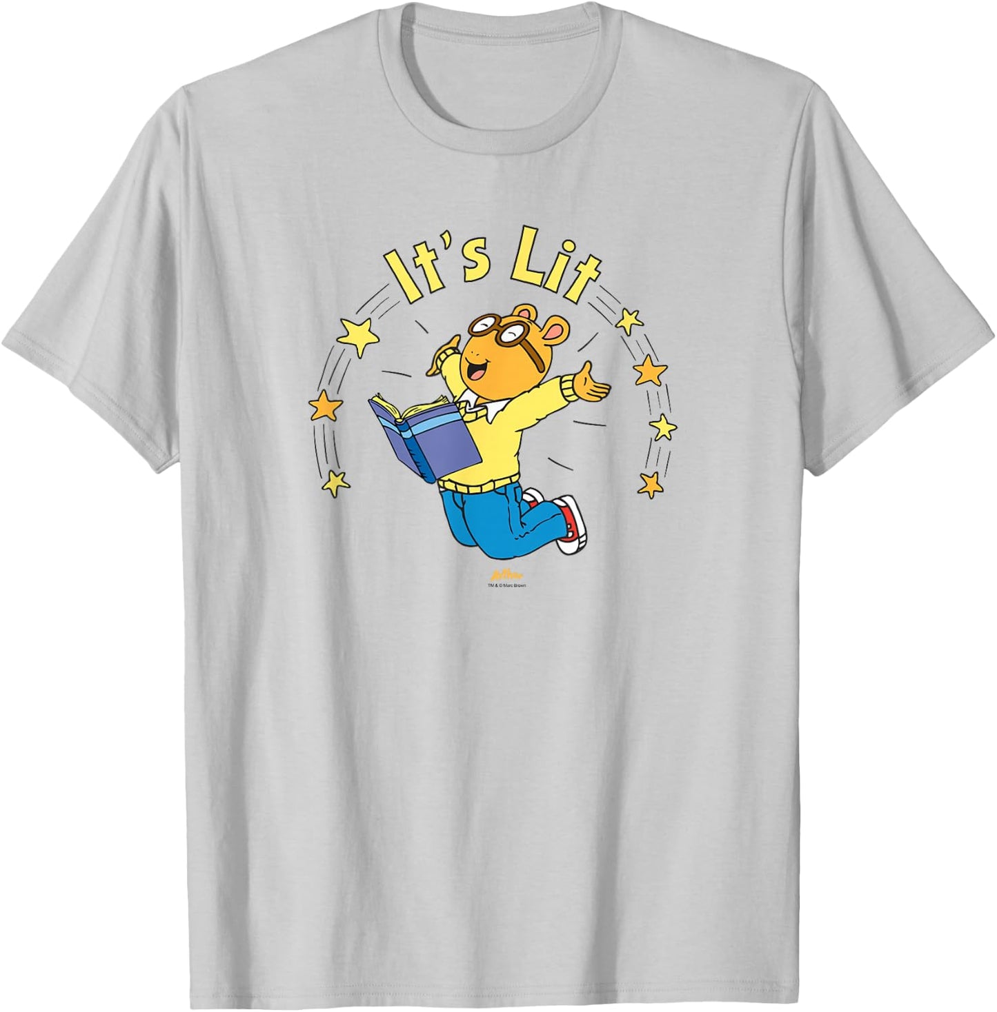 Arthur It's Lit T-Shirt - T-Shirt | Ash