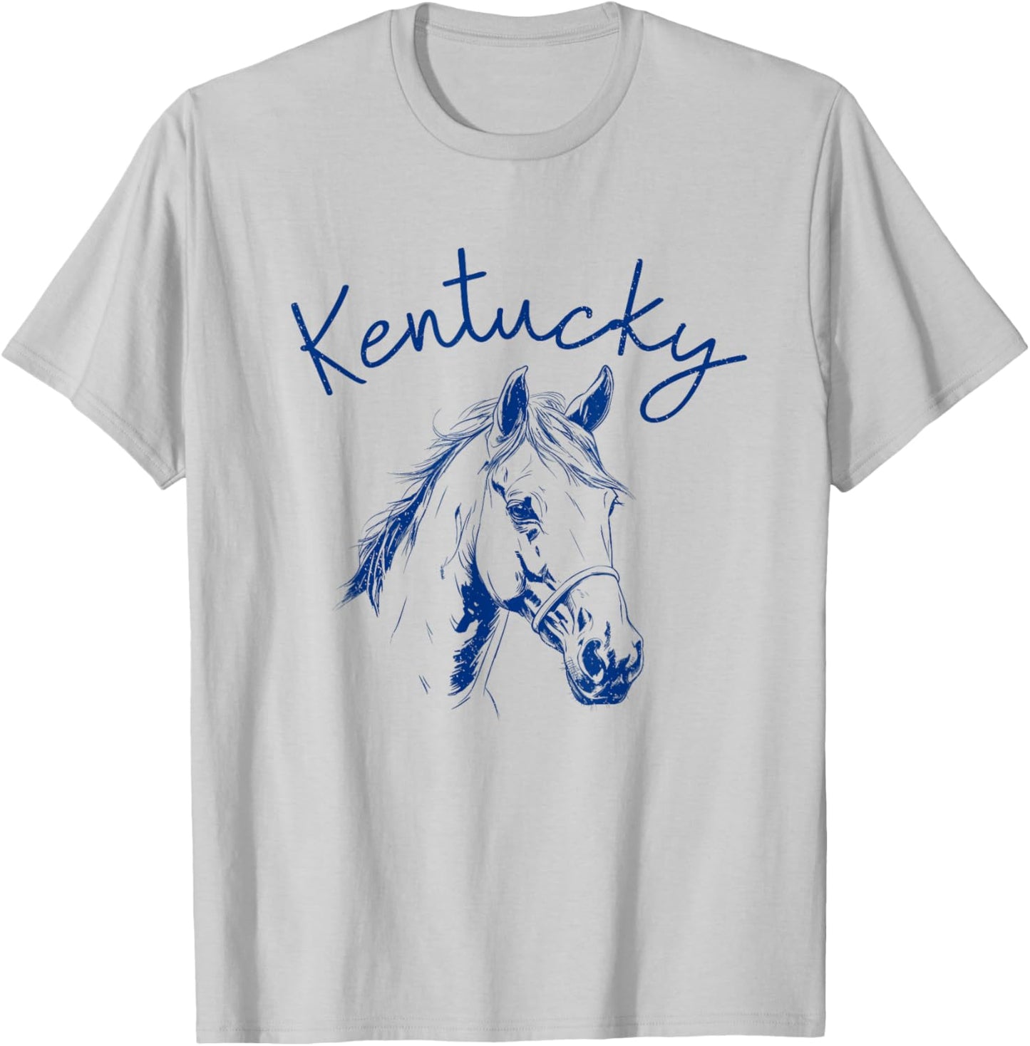 Kentucky Cute Horse Women Girls T-Shirt - T-Shirt | Ash