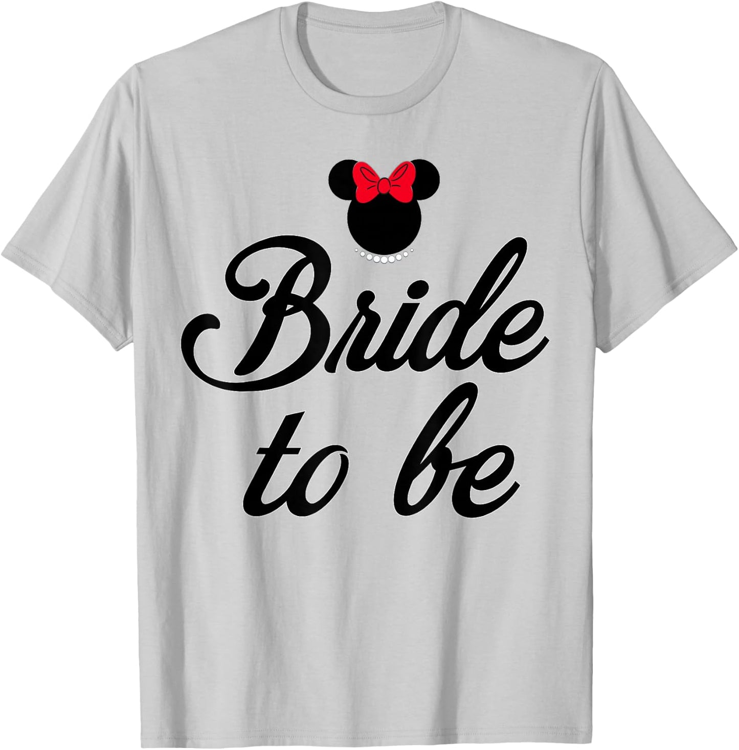 Disney - Bridal Minnie Bride to Be T-Shirt - T-Shirt | Ash