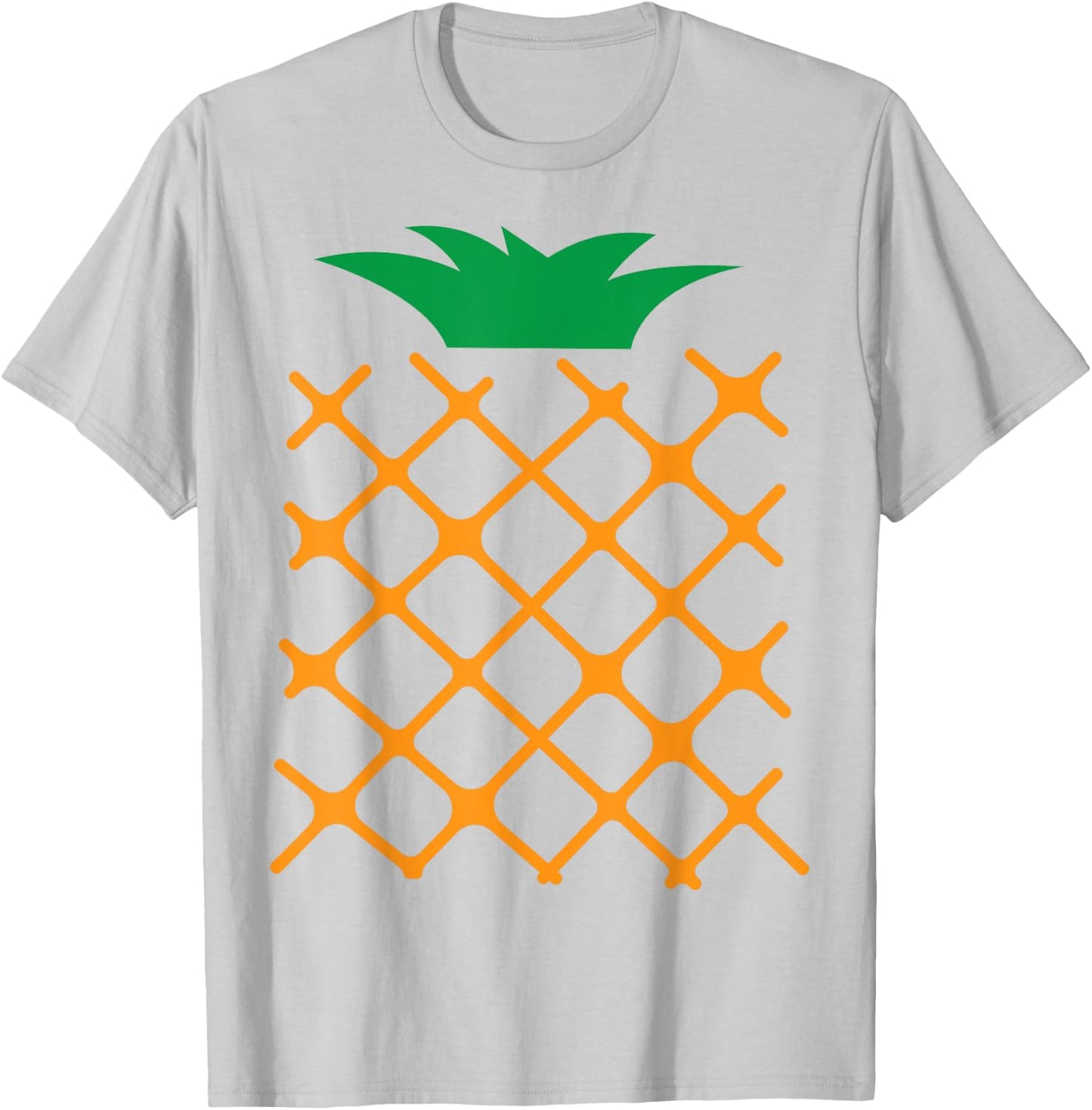 Pineapple Halloween Matching Fruit Group Costume Shirt T-Shirt - T-Shirt | Ash