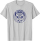 The Superb Owl Apparel - Grey Owl Print - -Adults, Kids - Small - Short Sleeve - Classic Fit - Polyester 100% T-Shirt - T-Shirt | Ash