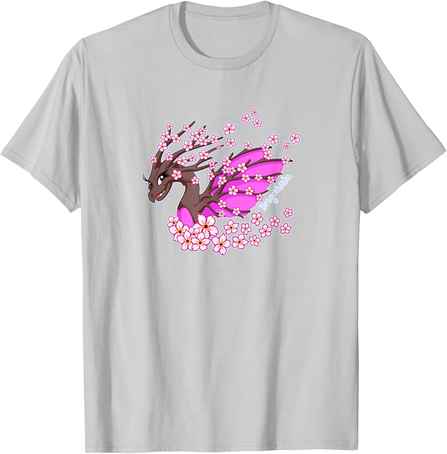 DragonVale: Sakura Dragon T-Shirt - T-Shirt | Ash