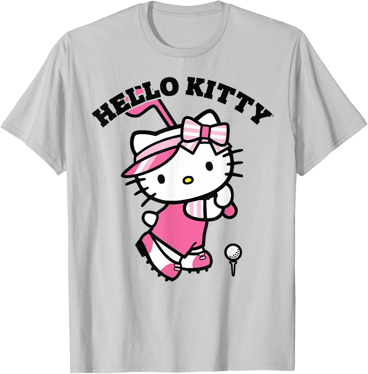 Hello Kitty Golf T-Shirt - T-Shirt | Ash