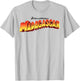 Madagascar Classic Movie Logo T-Shirt - T-Shirt | Ash