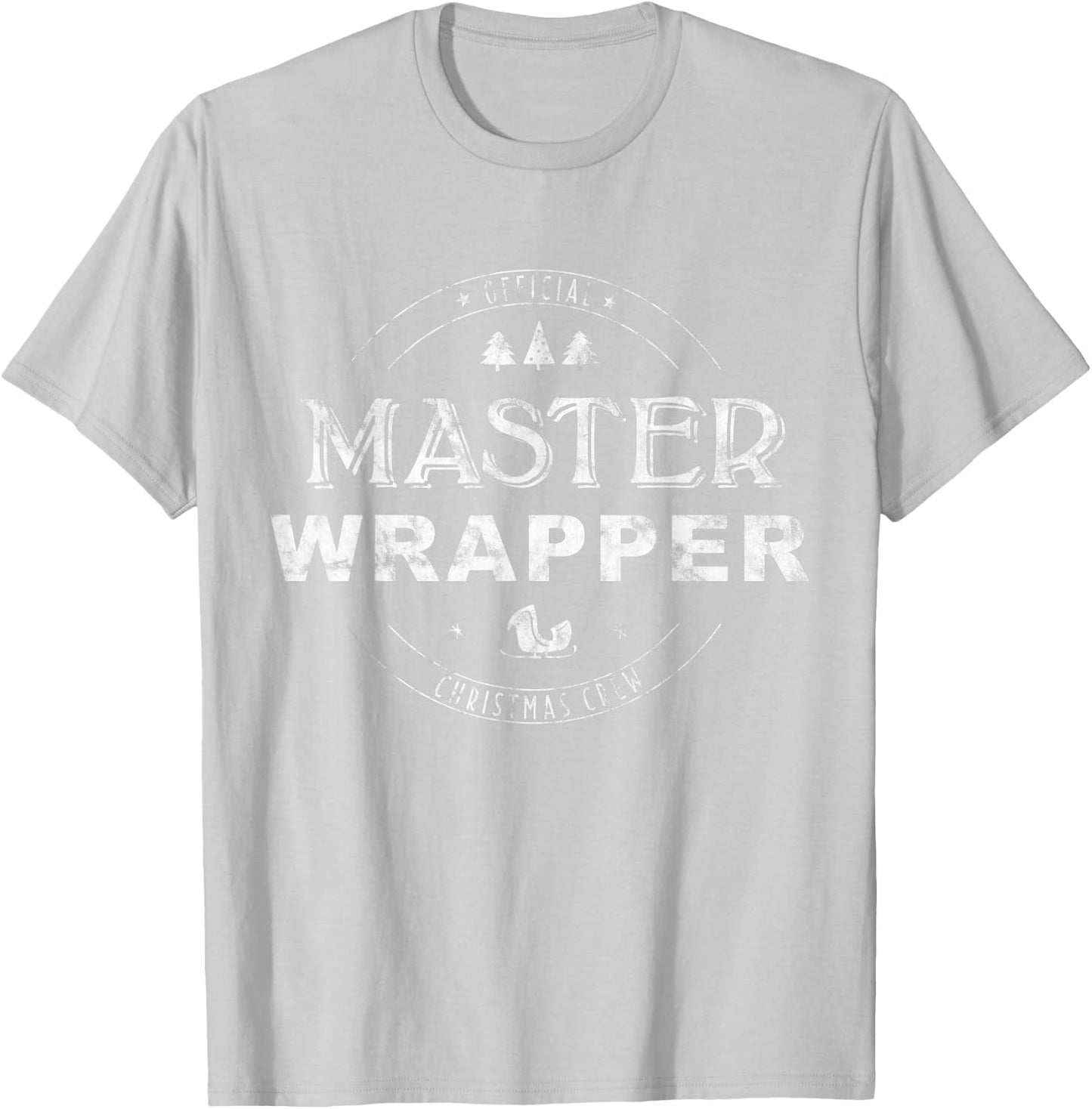 Master Wrapper Christmas Crew - Red T-Shirt - T-Shirt | Ash
