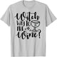 Witch Way to the Wine? Funny Teacher Mom Pun Women T-Shirt - T-Shirt | Ash