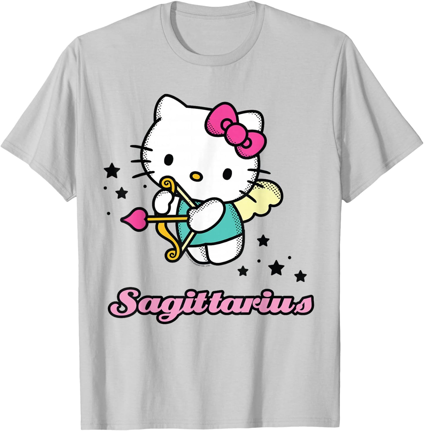 Hello Kitty Zodiac Sagittarius Shirt T-Shirt - T-Shirt | Ash