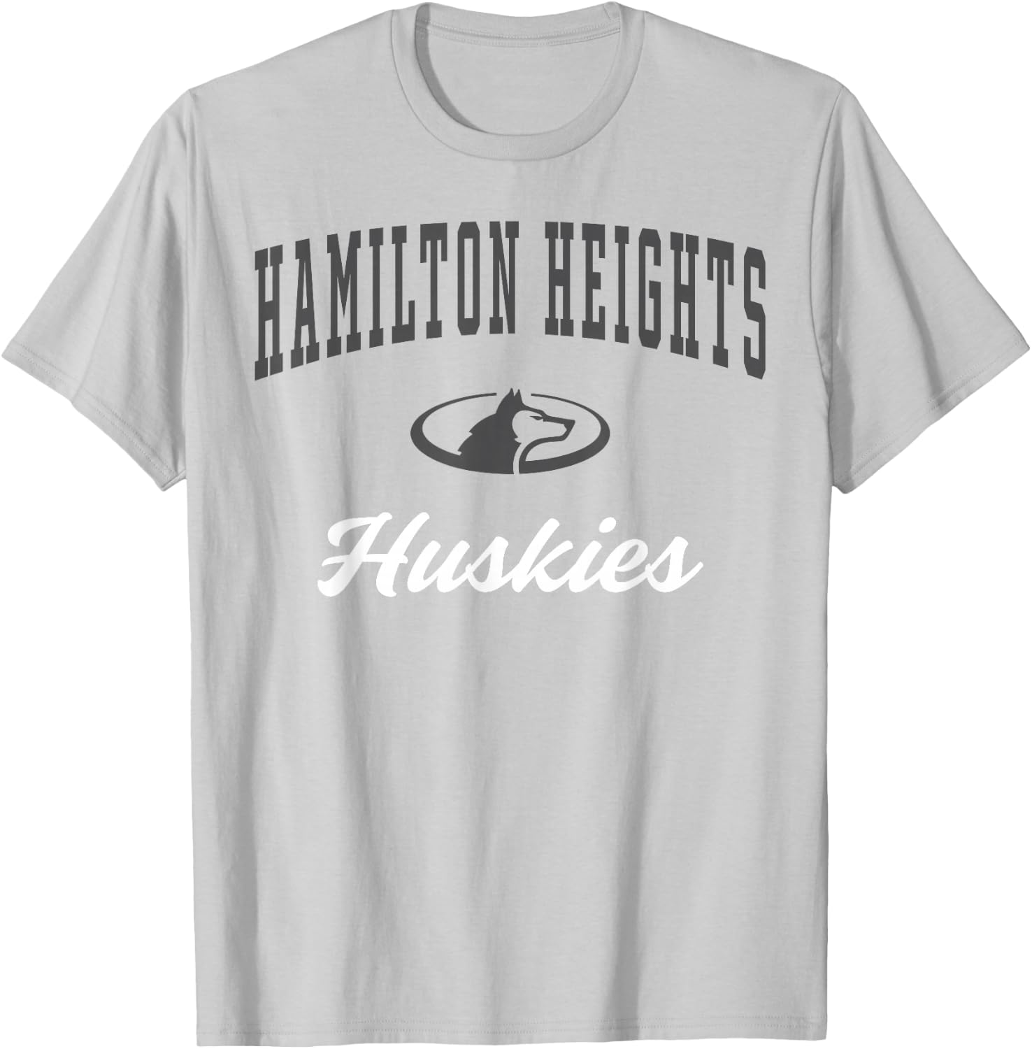 Hamilton Heights High School Huskies T-Shirt - T-Shirt | Ash