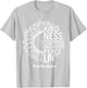 Half Sunflower Choose Kindness Courage Inclusion Peace Unity T-Shirt - T-Shirt | Ash