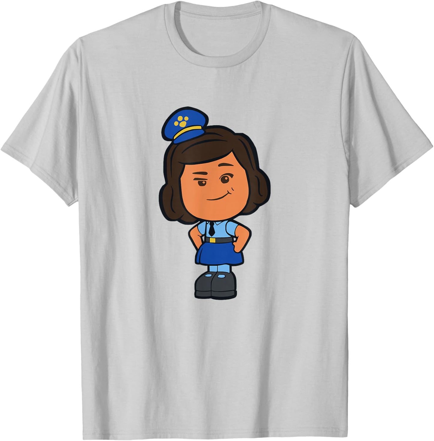 Disney Pixar Toy Story 4 Officer Giggle McDimples T-Shirt - T-Shirt | Ash