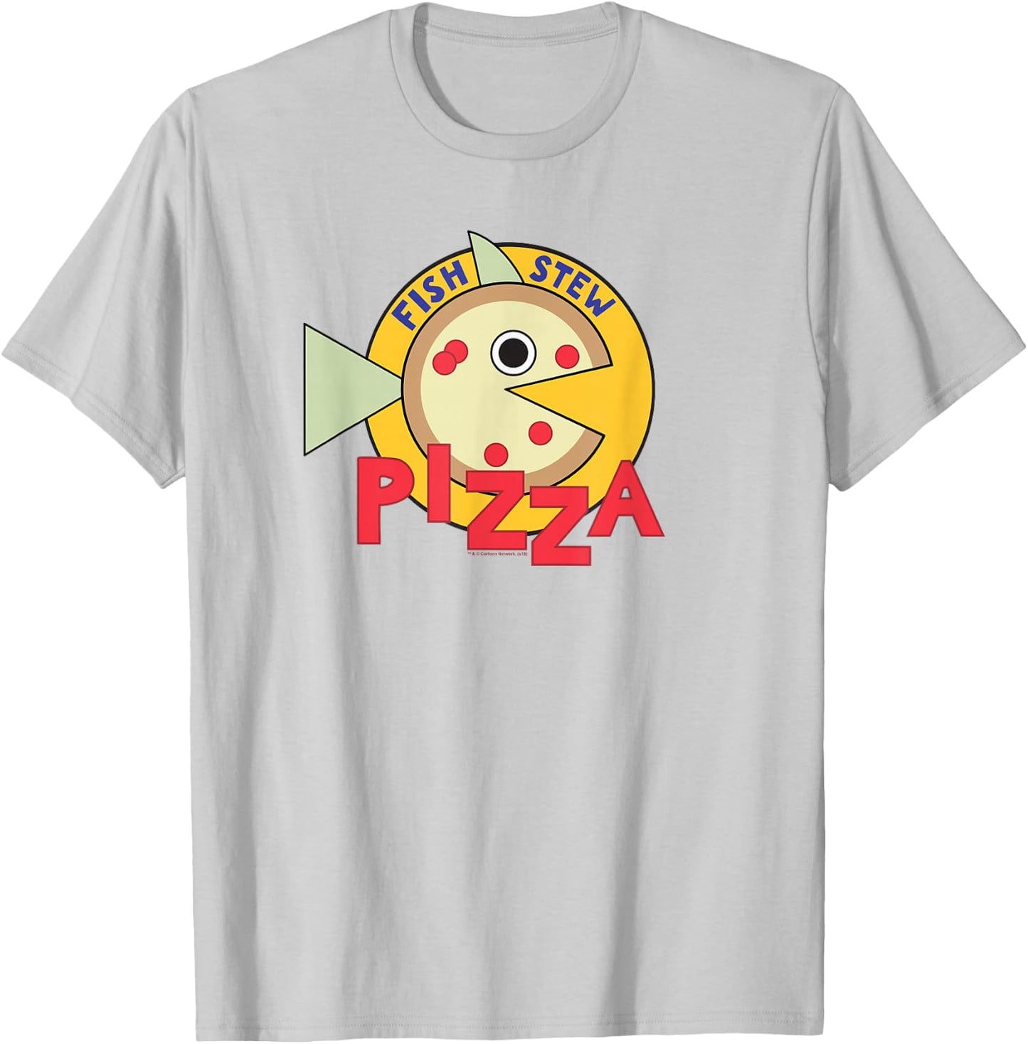 Steven Universe Fish Stew Pizza T-Shirt - T-Shirt | Ash