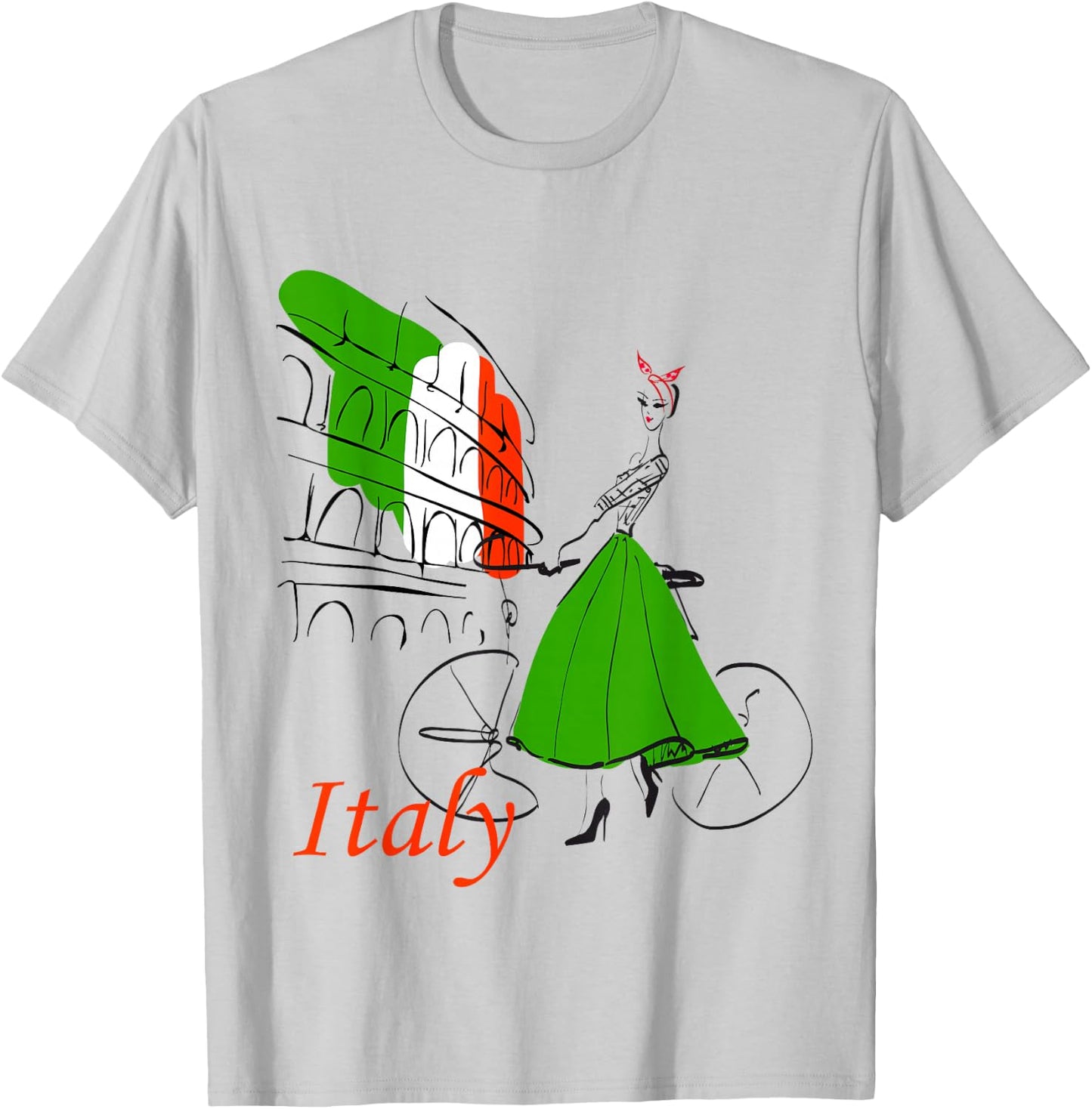 Italy t Shirt, Rome Women,Women T-Shirt - T-Shirt | Ash