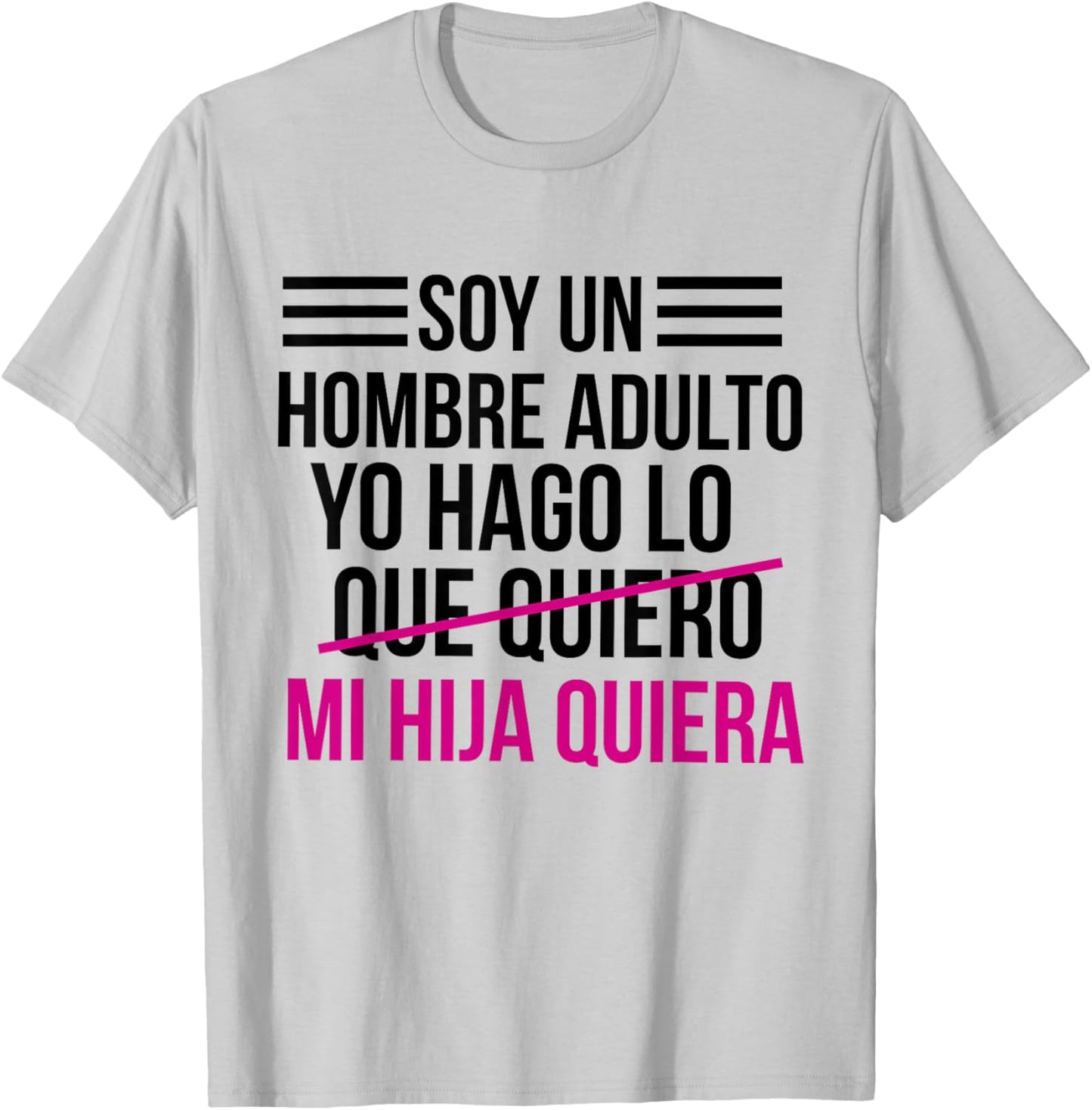 Dia Del Padre Regalo para Papa En Espanol Frase Chistosa T-Shirt - T-Shirt | Ash