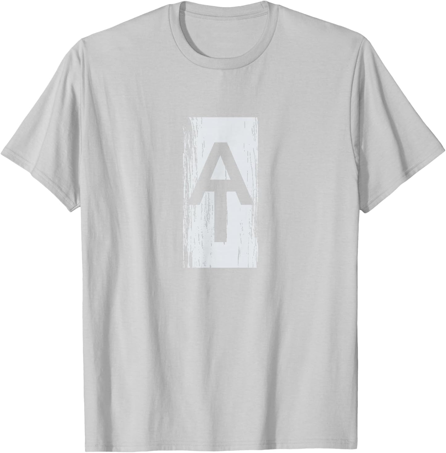 Appalachian Trail White Paint AT Trail Marker T Shirt T-Shirt - T-Shirt | Ash