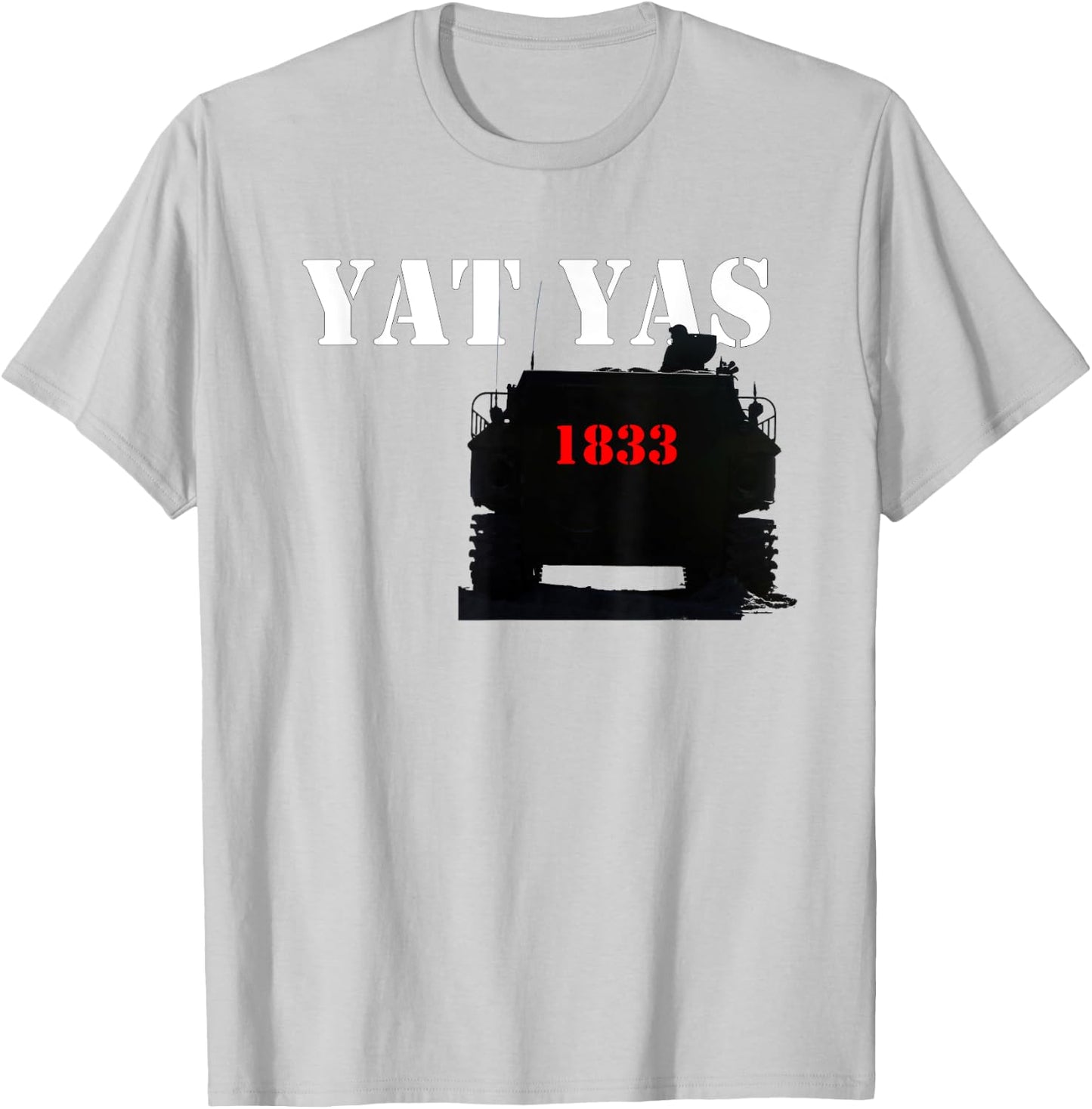 YAT YAS Shirt MOS 1833 AAV Crewman T-Shirt - T-Shirt | Ash