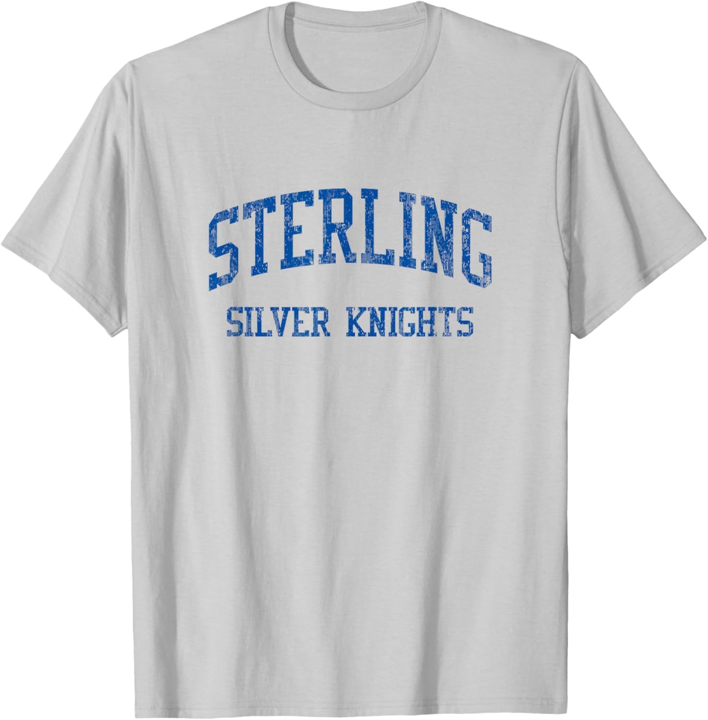 Sterling High School HS Somerdale NJ Vintage Sports T-Shirt - T-Shirt | Ash