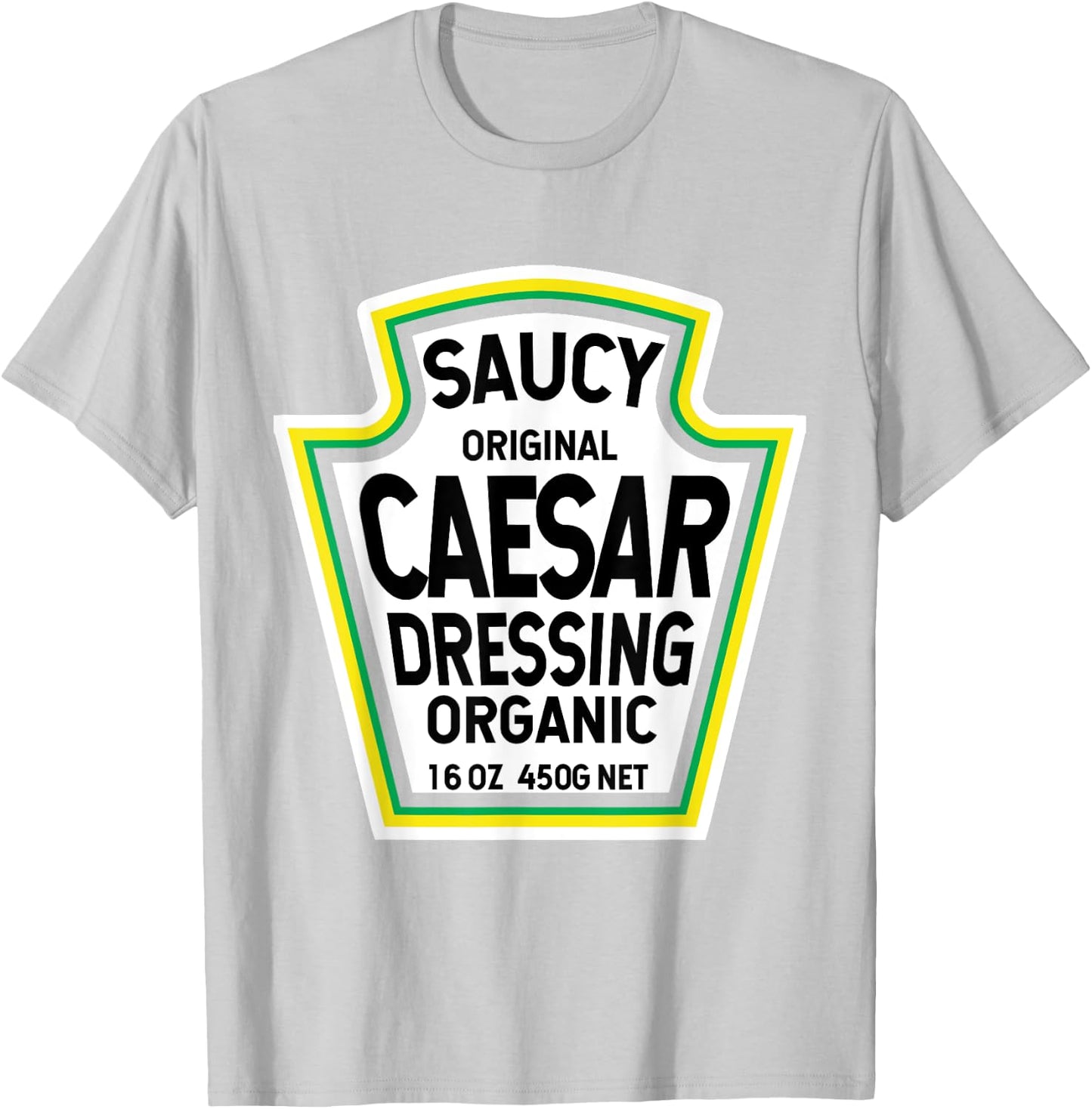 Caesar Dressing Salad Easy Halloween Costume Matching Group T-Shirt - T-Shirt | Ash