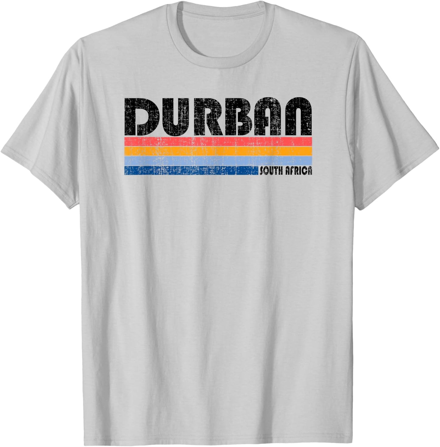 Vintage 70s 80s Style Durban, South Africa T-Shirt - T-Shirt | Ash