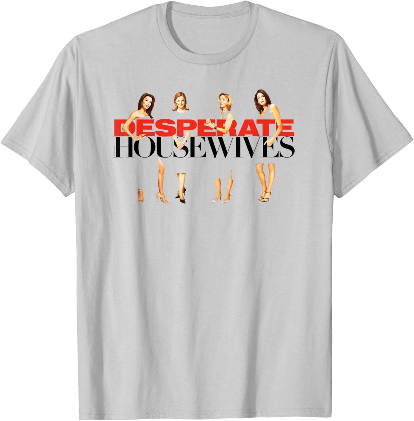 Desperate Housewives Logo Ladies T-Shirt - T-Shirt | Ash