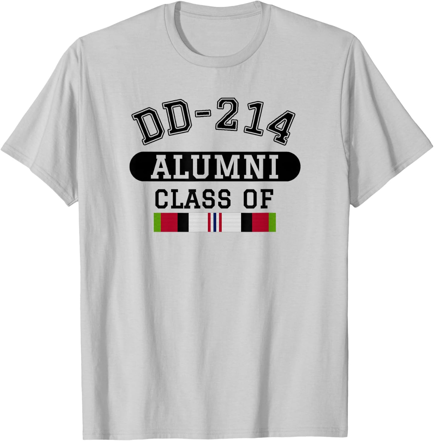 DD-214 Alumni Class of OEF Afghanistan Veteran Pride T-Shirt - T-Shirt | Ash