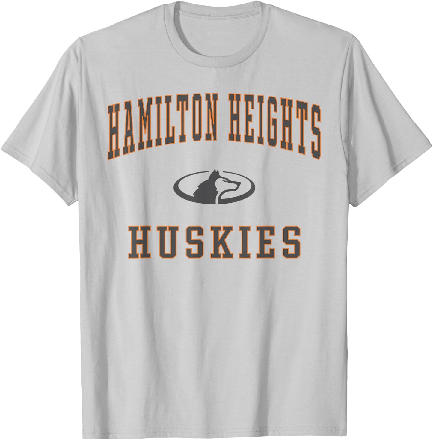 Hamilton Heights High School Huskies T-Shirt - T-Shirt | Ash