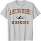 Hamilton Heights High School Huskies T-Shirt - T-Shirt | Ash