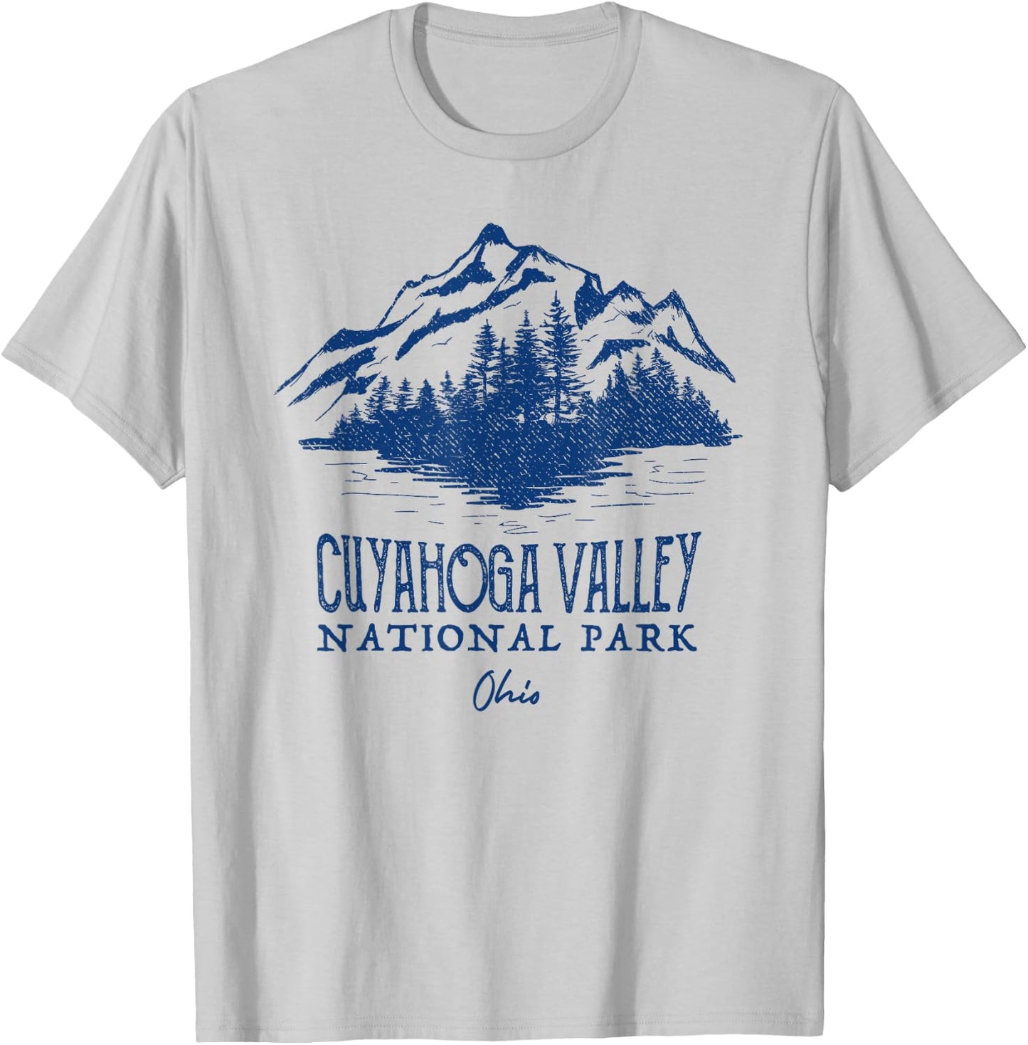 Vintage Cuyahoga Valley National Park Ohio T-Shirt - T-Shirt | Ash