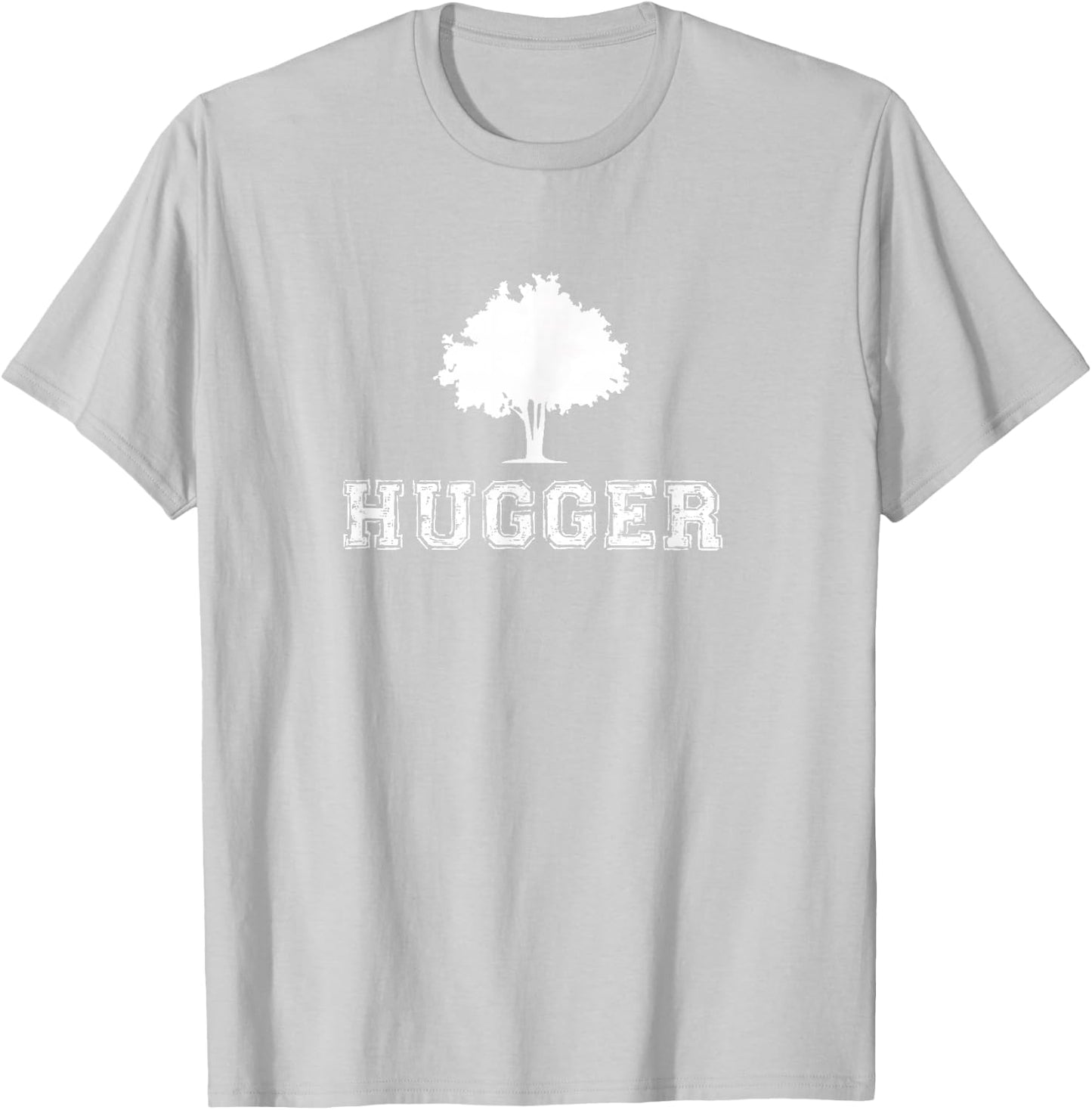 Tree Hugger Green Environmental Nature Funny Gift Christmas T-Shirt - T-Shirt | Ash