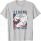 Popeye Strong to The Finish #39215 T-Shirt - T-Shirt | Ash