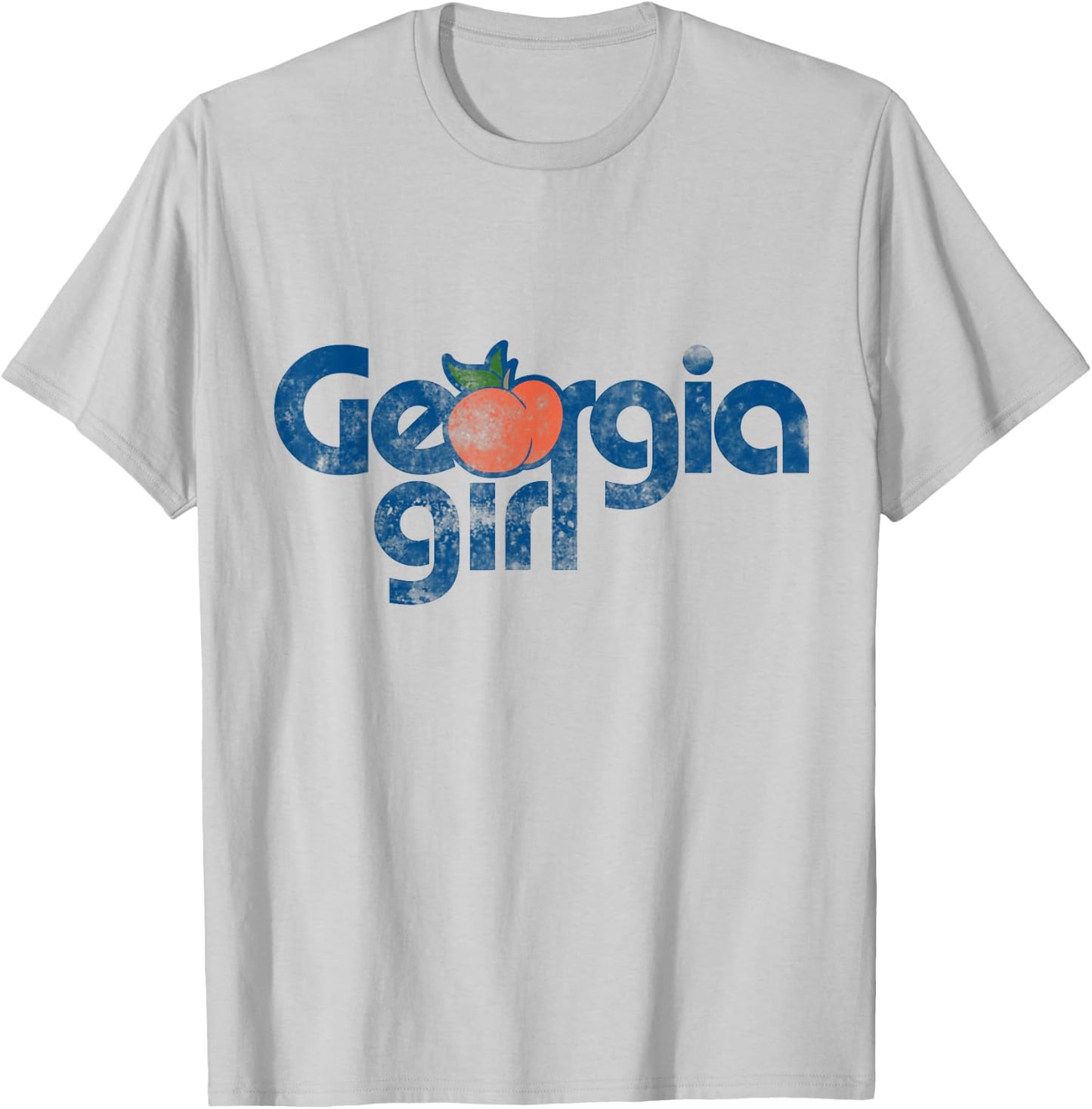 Georgia Girl vintage Georgia Peach T-Shirt - T-Shirt | Ash