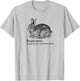 Booplesnoot Cute Funny Bunny Rabbit Lover Back to School T-Shirt - T-Shirt | Ash