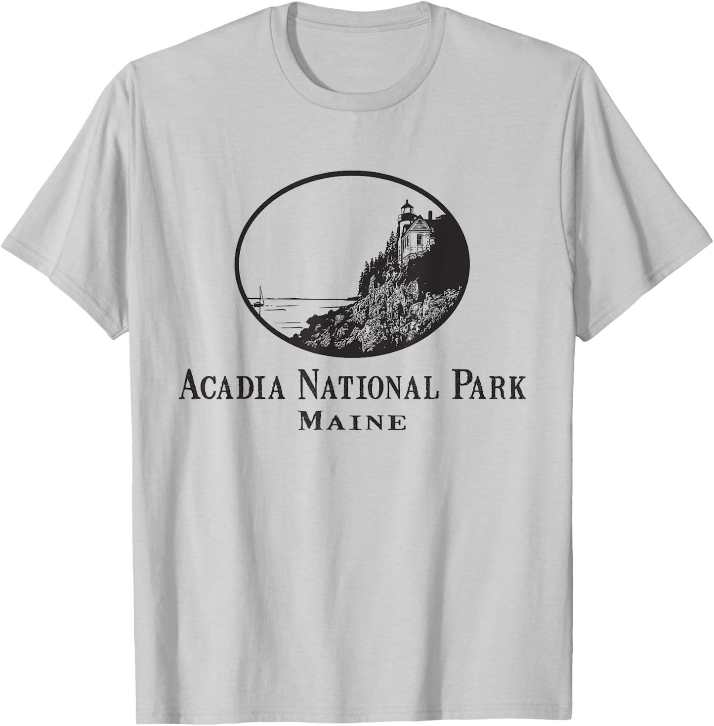 Acadia National Park T-Shirt - T-Shirt | Ash