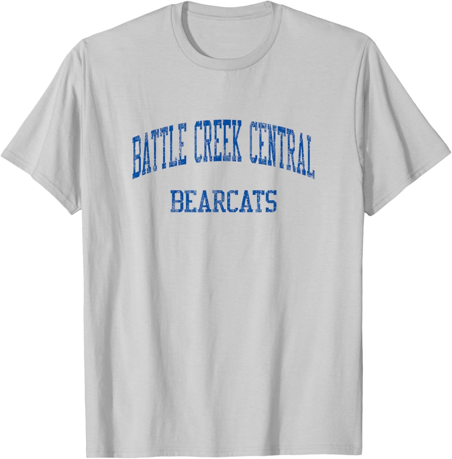 Battle Creek Central High School HS Battle Creek MI Vintage T-Shirt - T-Shirt | Ash