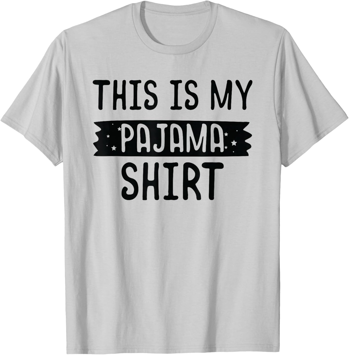 This is My Pajama PJ Top Teen Boys Girls Bedtime Kids T-Shirt - T-Shirt | Ash