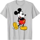 Disney - Classic Mickey Mouse T-Shirt - T-Shirt | Ash