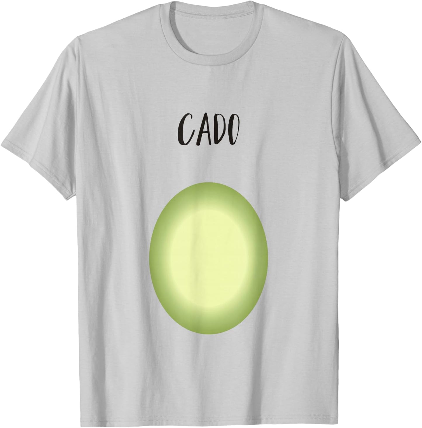 Part 2 of 2 Avocado Couple Costume for Halloween T-Shirt - T-Shirt | Ash