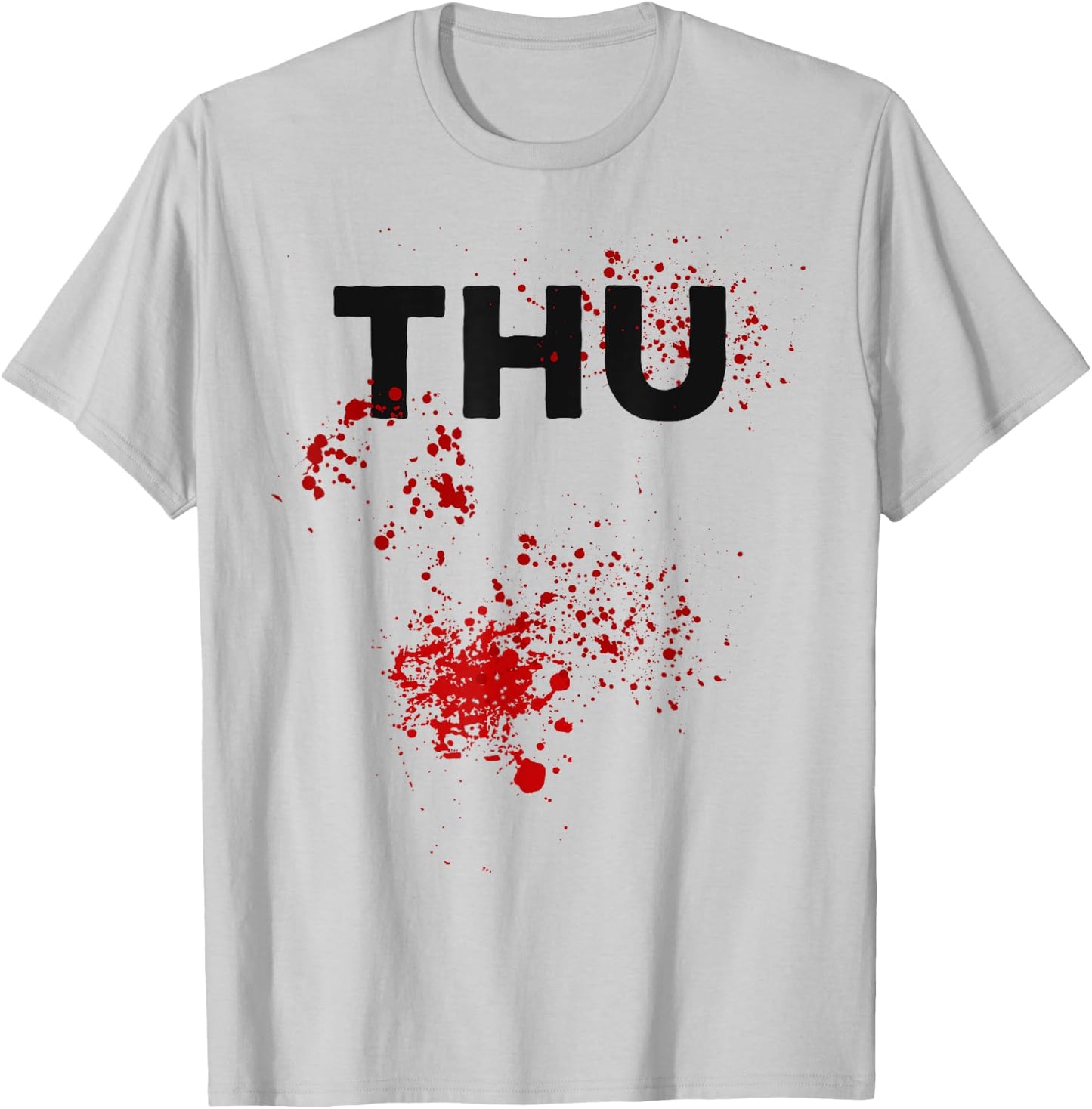 Thursday Shark Costume for Group Halloween Costumes T-Shirt - T-Shirt | Ash